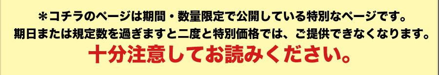 先行販売終了まで